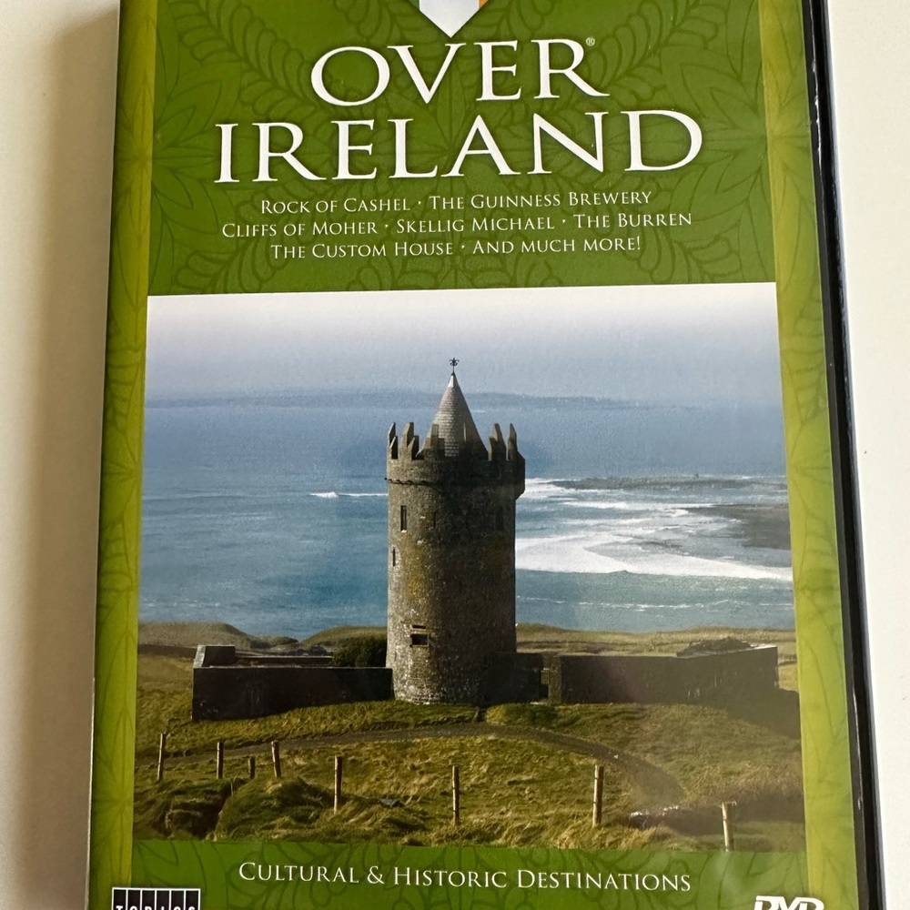 OVER IRELAND DVD Cultural & Historic Destinations Movie